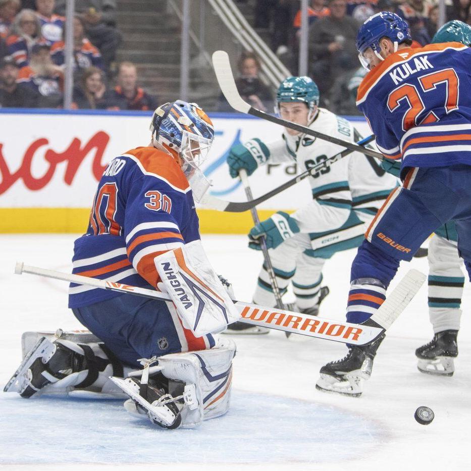 Oilers clinch playoff spot, but lose two key players in the process